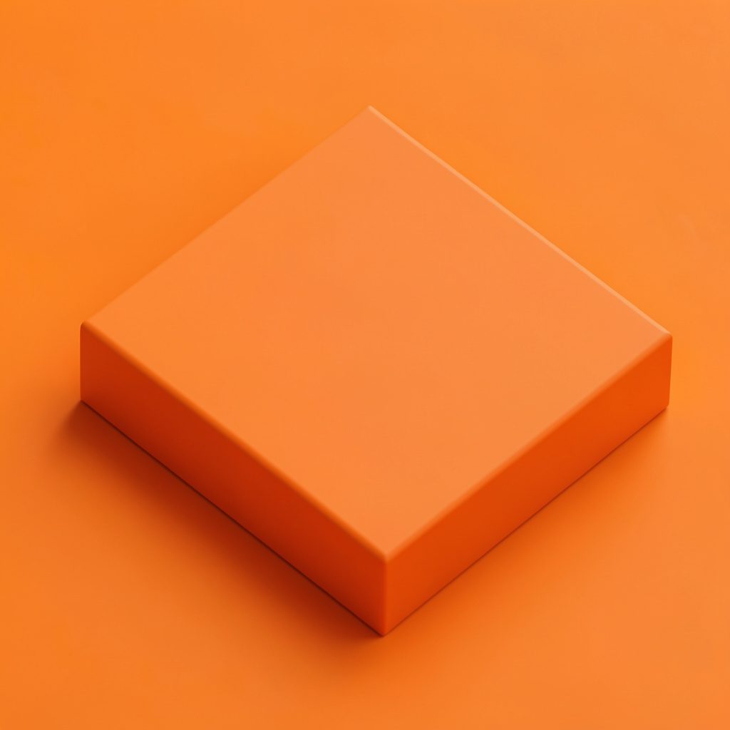 Isometric 3D render of a wine bottle and tasting glass side by side on a light surface, clean minimal mood in blue and orange accents